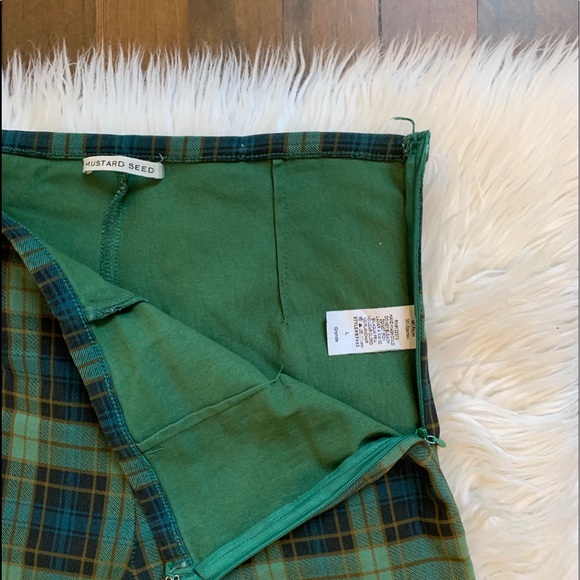 Mustard Seed large plaid print pants - Picture 3 of 6